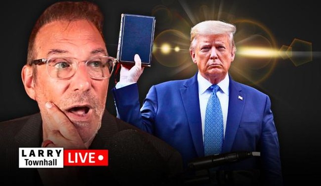 Trump Posts Biblical Healer Imagery on Truth Social, Symbolizing Divine Intervention