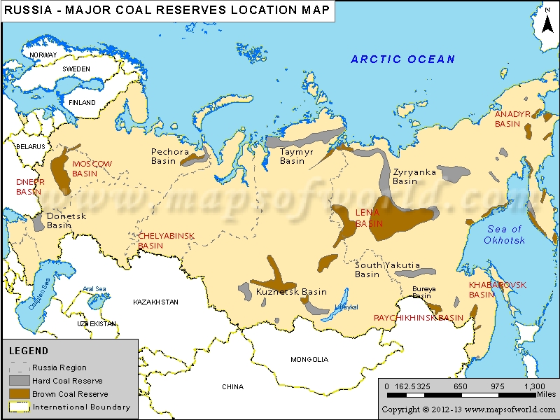 Russian Coal Reserves Reach 273.2 Billion Tons Amid Production Decline