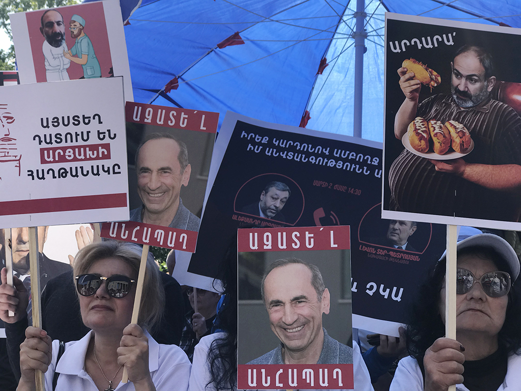 Armenian Ex-Presidential Son Hospitalized Amid Father’s Anti-Corruption Trial