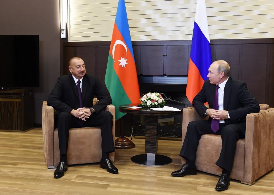 Putin and Aliyev Discuss Russia-Azerbaijan Trade and Economic Relations in September 7 Meeting
